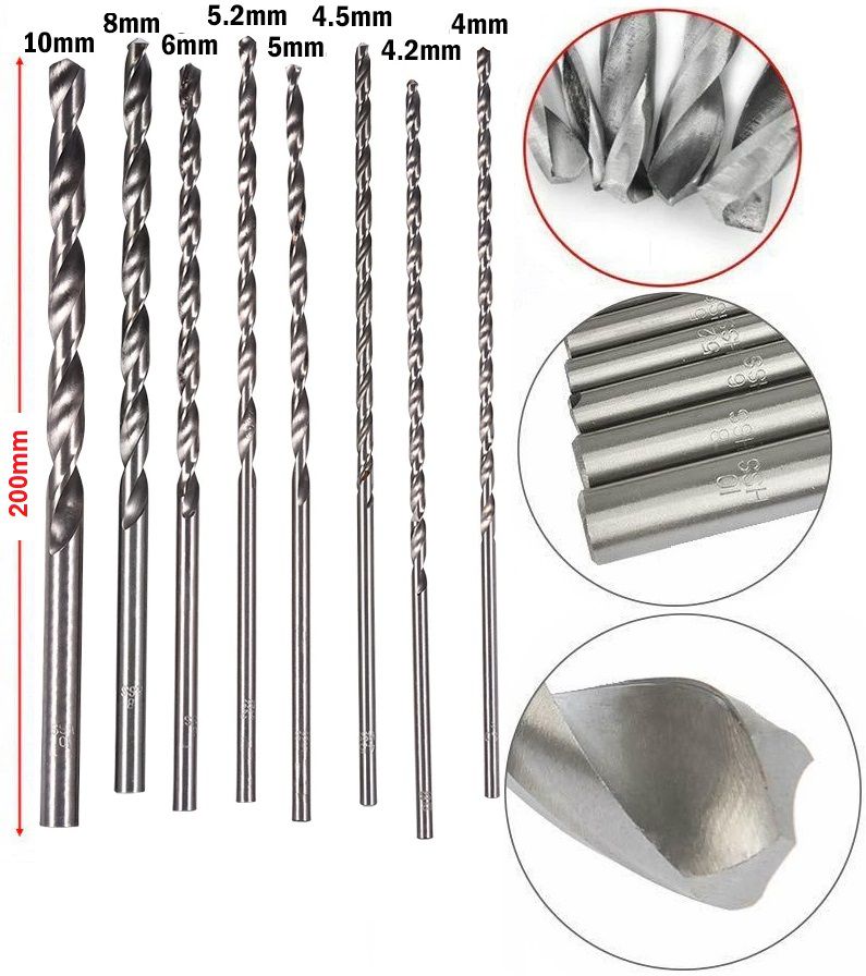 Brocas Extyra Largas-160mm